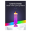 Vela de Natal LED com água que muda de cor e glitter. 5