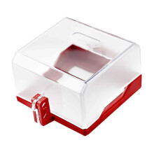 Couvercle transparent pour bouton d'arrêt d'urgence (1 pièce)