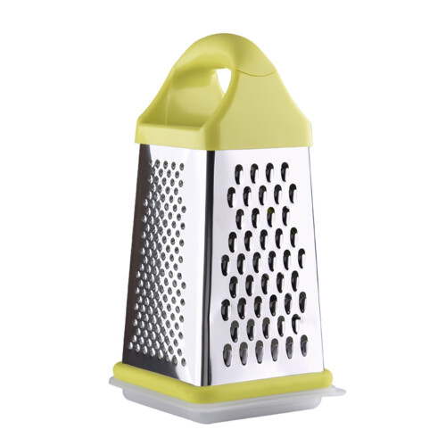 Râpe à boîte 4 en 1 en acier inoxydable vert