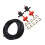 7 fot drivstoffslangesett 1/4" ID 3/8" OD 1