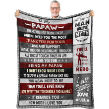 Couverture Pawpaw 60 x 50 pouces