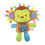 Jouet sensoriel en peluche douce avec hochet – 35 cm 1
