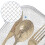 Panier à couverts en acier inoxydable pour lave-vaisselle (1 pièce) 3