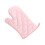 Roze hittebestendige ovenhandschoenen 2