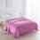 Coral Velvet Blanket Soft Solid Color 100x150cm 6
