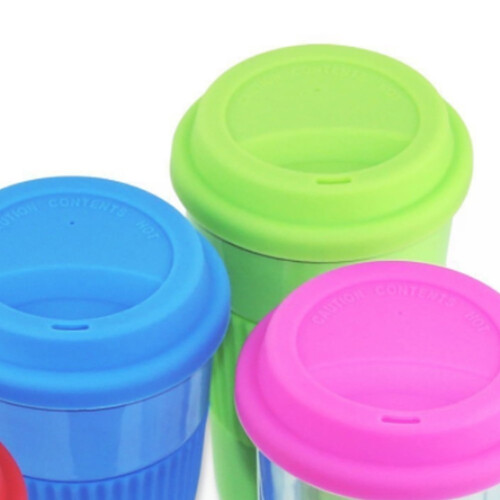 8er-Pack Silikondeckel für Tassen und Trinkbecher 1