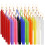 Mini velas cônicas de 10 cm (4 polegadas) sem perfume - pacote com 100 unidades 2