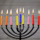 100 candele affusolate multicolore per la decorazione della casa 5