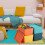 Bunte, stapelbare Aufbewahrungsboxen, 4er-Set 4