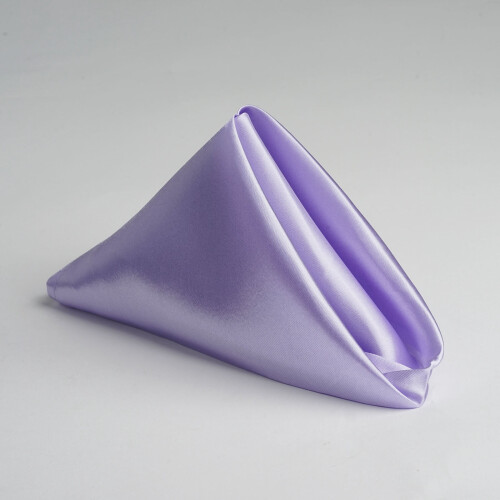 BalsaCircle 50-pack lavendelfärgade satinservetter 2