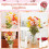 Conjunto de 12 flores de papoula de seda, papoulas artificiais de 48 cm (19 polegadas) 4