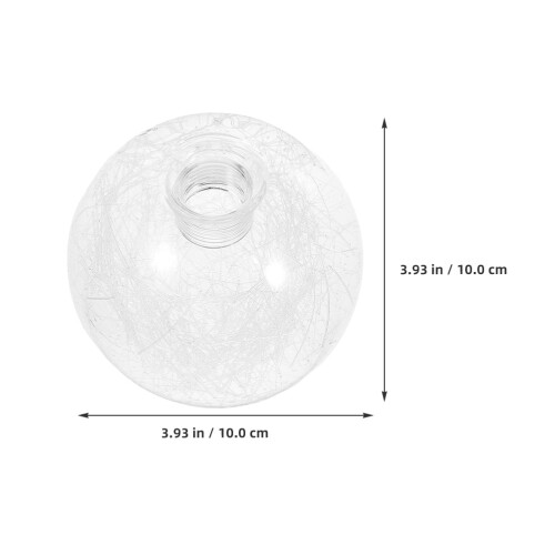Udskiftning af glaskuglelampeskærm 10 cm 1