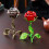 Beautiful Handcrafted Flower Perfume Warmers With-Cyan 5