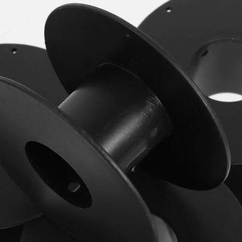 Plasttrådsrulle – 4-pack, svart, 6,9 cm 2