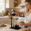 Metal Coffee Maker Stand With Improved Grip Base Perfect For 6