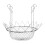 Gardening Pot Inner Support Frame Regulable From 3 To 8-1 pack 4