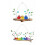 Wall Art Baars Vogel Ornament Handgemaakte Zeeglas Display-1 2