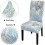 Elastische Stuhlhussen aus Polyester, 4er-Set 4