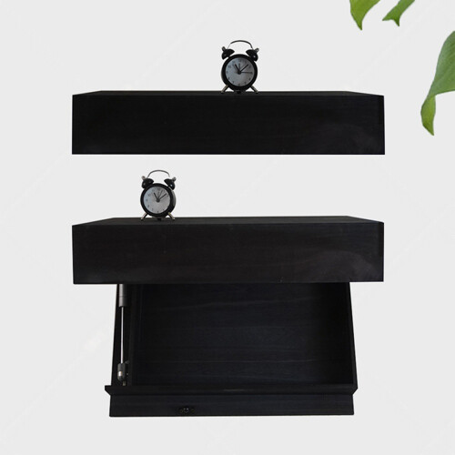 Practical Wall Mounted Storage Shelf Wall Mounted-White L 1
