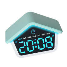Wekkers voor de slaapkamer LED digitale klokken-Blauw