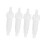 Pump Replacement For Liquid Soap Shampoo-Milky white 4 pieces 1