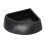 Reptiles Water Food Bowl Triangular Pet Bowls Small-Black 1