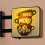 Artistic Coffee Theme Fridge Magnet With Soft Glow For Dark-B 5
