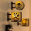 Creative Coffee Theme Magnetic Light Box Sticker For Home-G 7