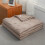 Skin-Friendly Microfiber Quilt for Queen Bed, Coin Pattern 4