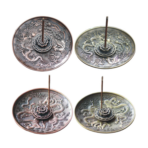 Incenses Holders,Embossed Stick Incenses Burners,for-Red 1
