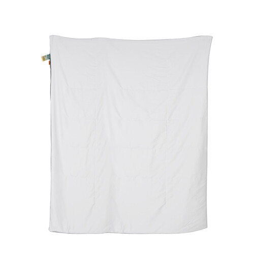 Home Quilt Queen White Lightweight Cotton Comforter 1