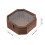 Achteckige Schmuckbox mit Glasdeckel 16,5x16,5x6 cm 2