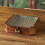 Achteckige Schmuckbox mit Glasdeckel 16,5x16,5x6 cm 8