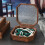 Achteckige Schmuckbox mit Glasdeckel 16,5x16,5x6 cm 9