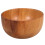 Bol de madera para servir ensaladas, postres y frutas. 5
