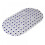 Halkfri PVC-badrumsmatta oval 68x38cm 2