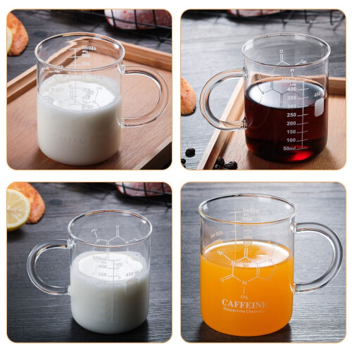 Pichet doseur en verre avec graduation, 12 cm 2
