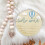 Personalize Newborns Keepsakes Wood Sign For-light blue white 6
