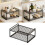 Multi Compartment Square Desk Organizer For Markers-White M 3