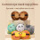 Double Function Eye Shade And Neck Pillow Support Soft-brown 6