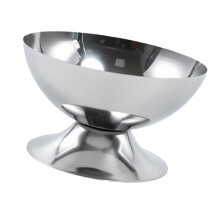 Multifunctional Stainless Steel Puddings Cup Modern Footed-3