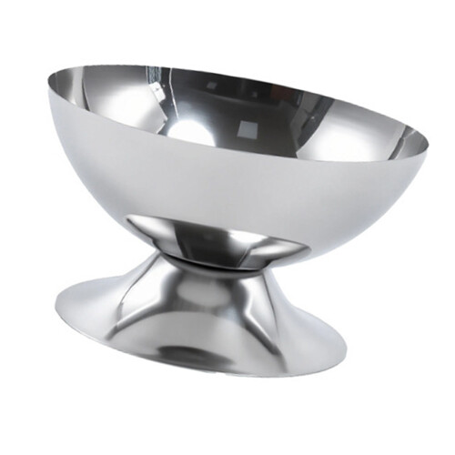 Multifunctional Stainless Steel Puddings Cup Modern Footed-3