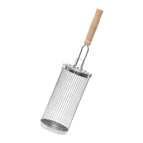 Rotating Grill Basket Nonstick Stainless Steel Nesting-S