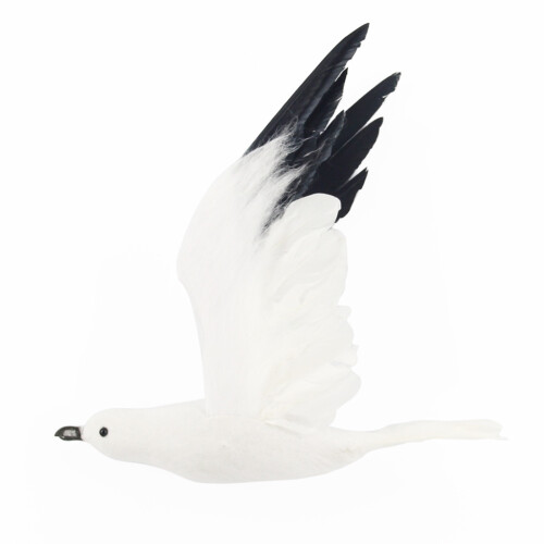 Statue de mouettes à plumes en mousse résistante aux-S 2