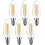 Ampoule LED à filament E14 4W 3000K forme torpille (lot de 6) 1
