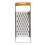 Râpe à légumes manuelle en acier inoxydable 28,3 cm 1
