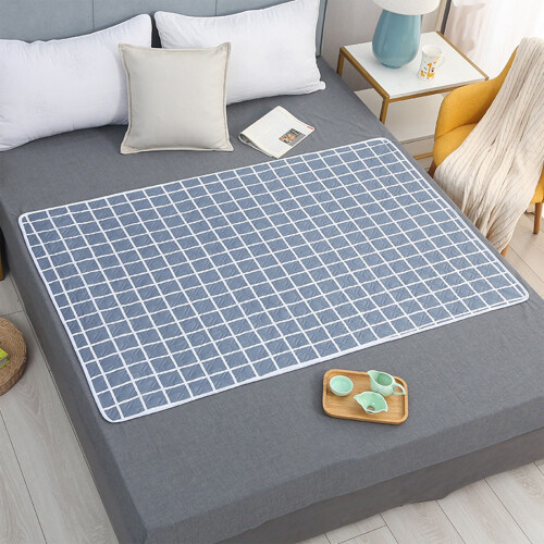 Protège-matelas imperméable et lavable 150 x 100 cm