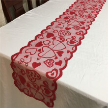 Brat Tábla Lása Dearg Lá Vailintín 33x183cm