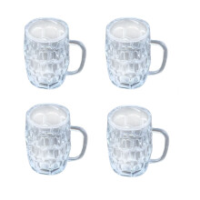 Zestaw kieliszków do shotów Mini Barrel – ceramiczny, 4 szt.
