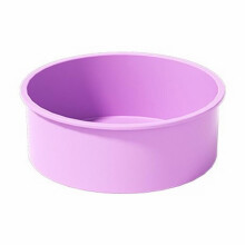 Okrúhla silikónová forma na tortu 15 cm s nepriľnavým povrchom, 1 kus